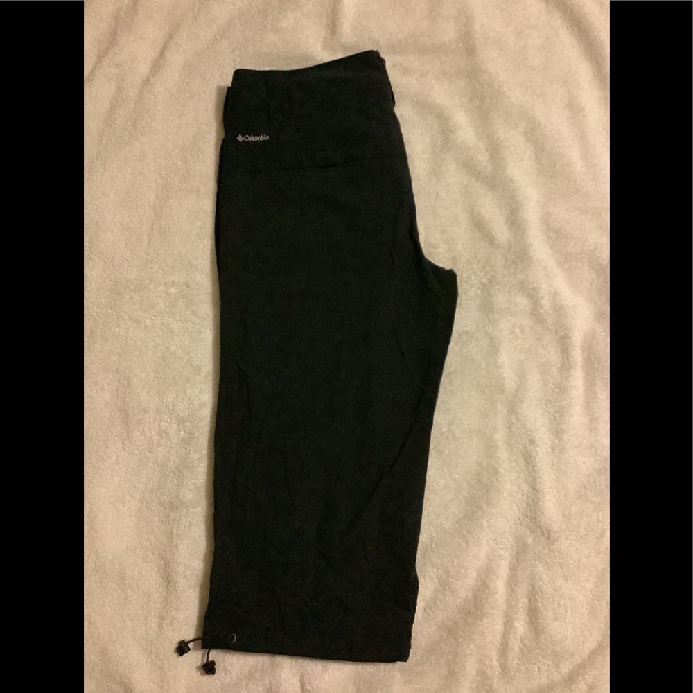 Columbia Black Capris Women's Lightweight Outdoor Pants
